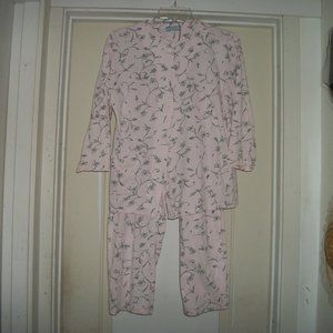 SWEET SOFT PAJAMAS PINK & GREY G 10/12